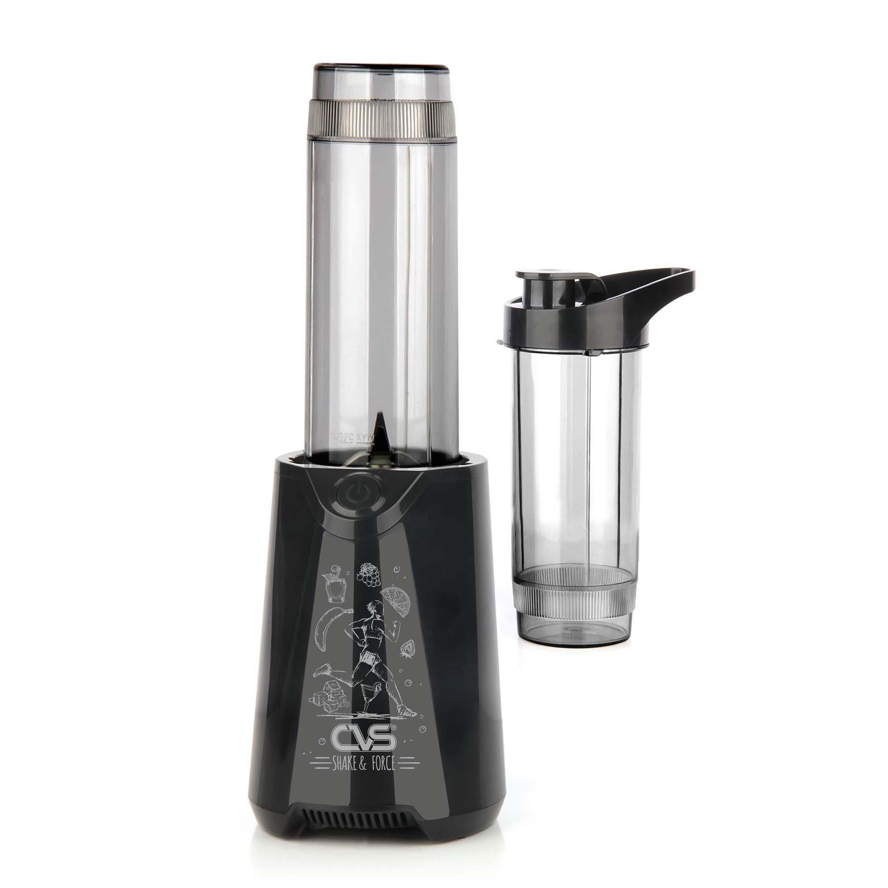 Cvs DN 4515 Siyah Shake & Force Personal Blender - Siyah