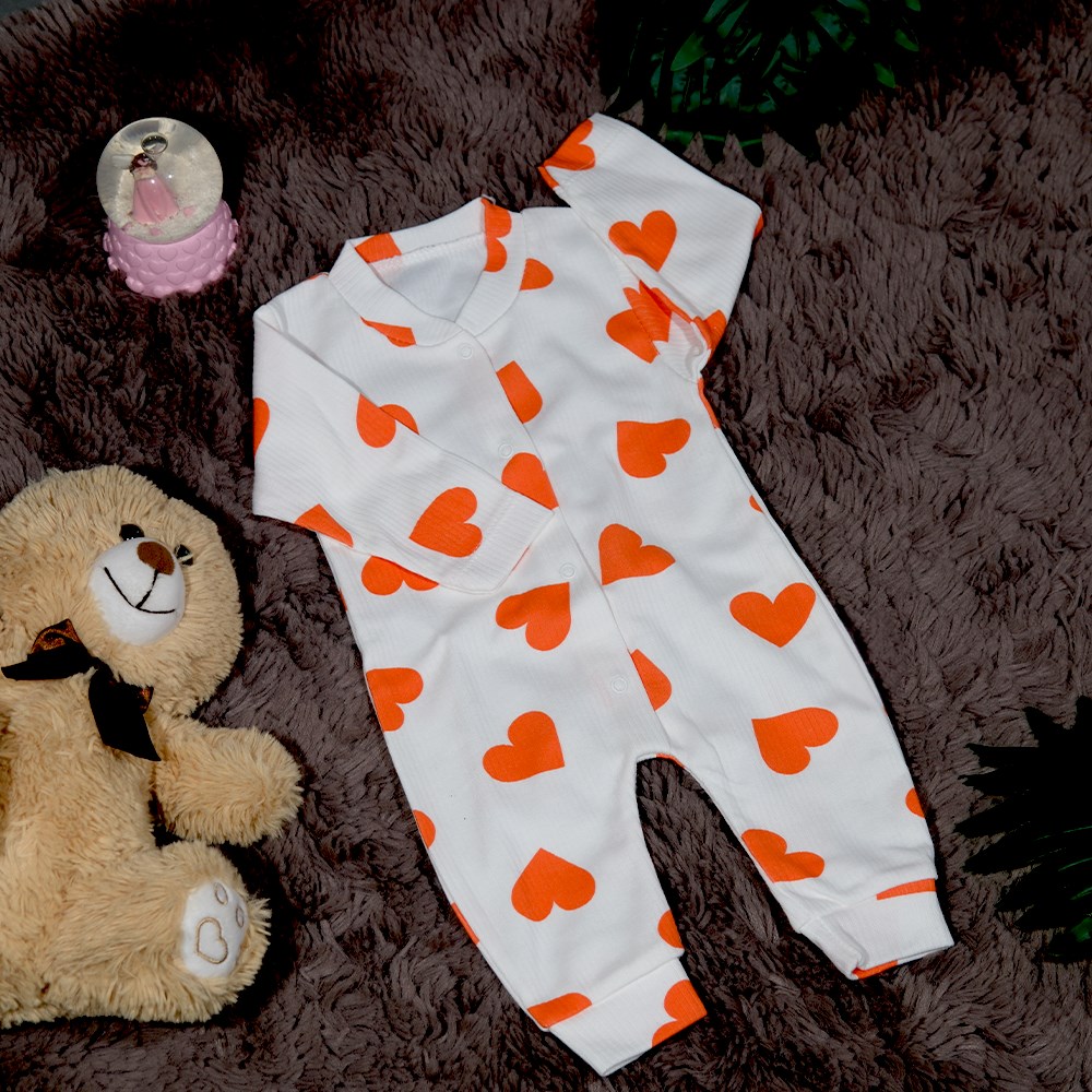 Turuncu Kalpli Tulum 0 - 6 Ay-3 AY