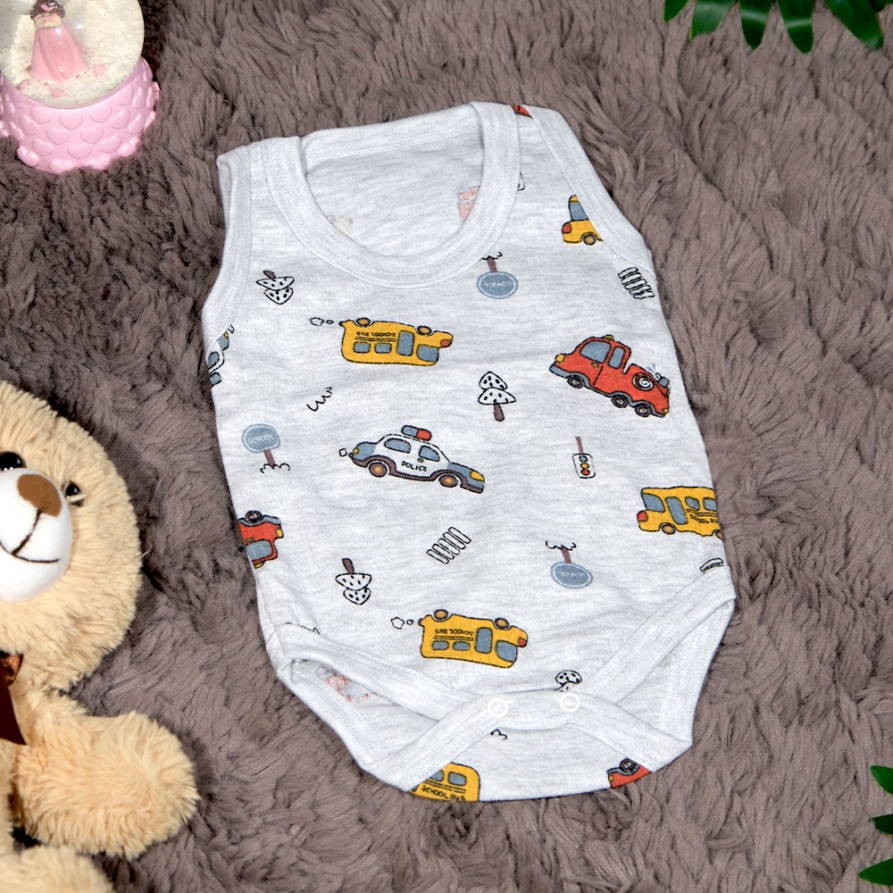 Arabalı Askılı Zıbın Body 0 - 9 Ay-9 Ay