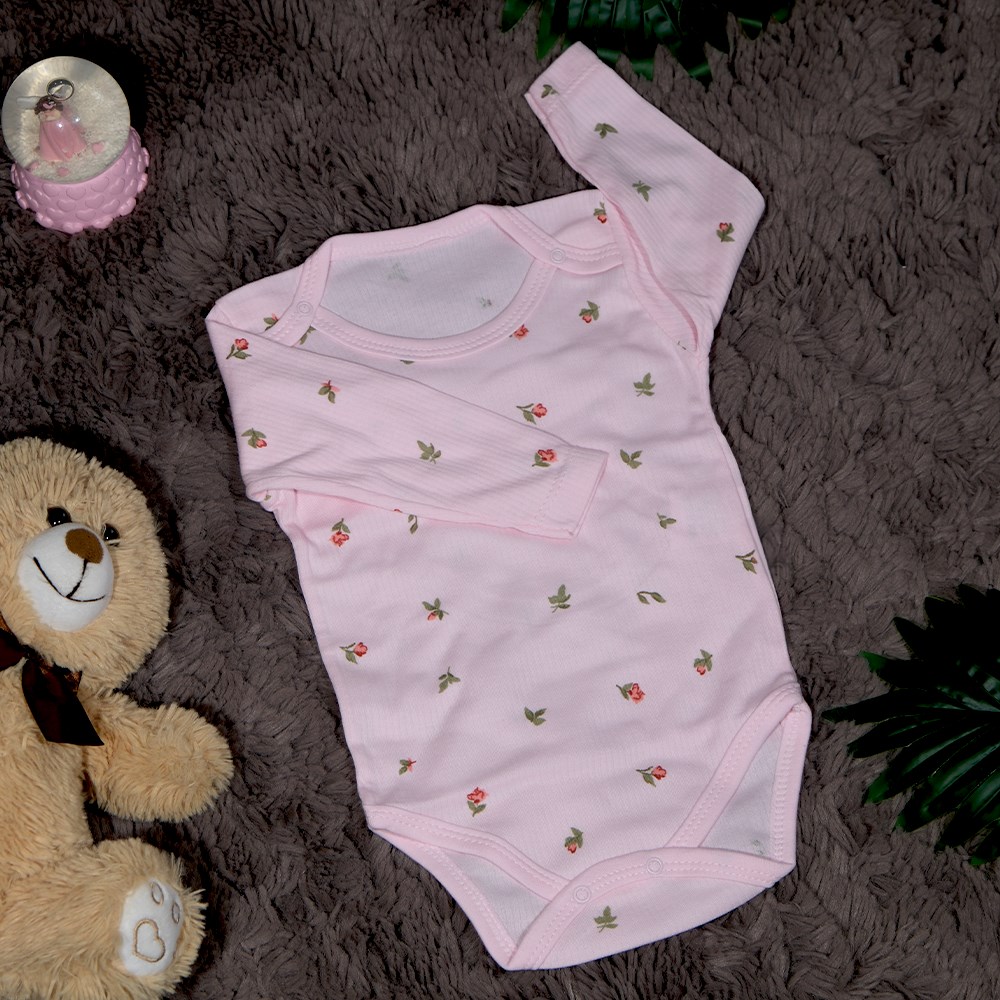 Lale Desenli Uzun Kollu Zıbın 1 - 3 Yaş-1 Yaş