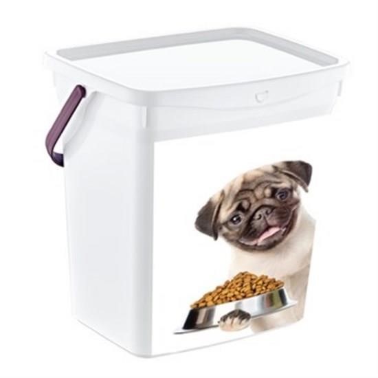 Q-Box Kedi/Köpek Mama Saklama Kutusu 6 L-10835