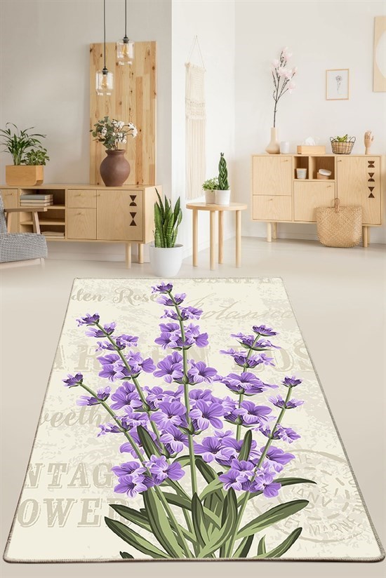 Lavender Djt 200X290 Cm Dekoratif, Koridor Halı Modelleri-21992