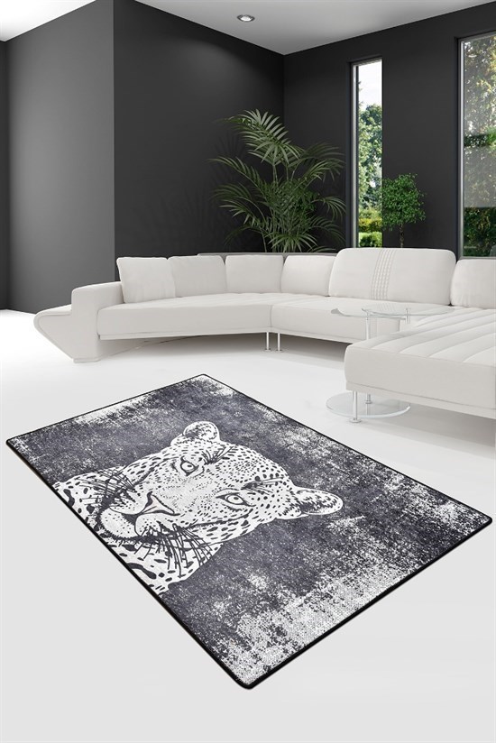 Tiger Siyah Djt 160X230 Cm Dekoratif Halı-23371