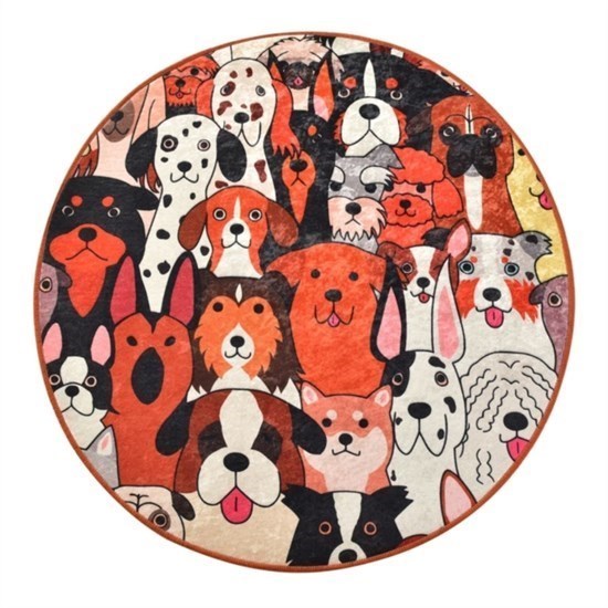 Dogs Dekoratıf Djt Çap 100 Cm-21025