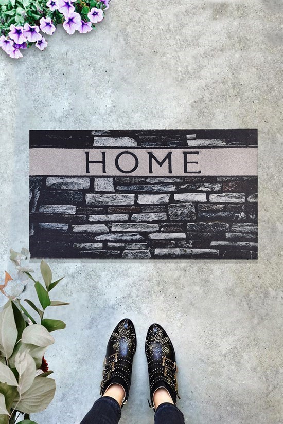 Grey Home 45X70 Cm İç Ve Dış Kapı Önü Paspası-21423