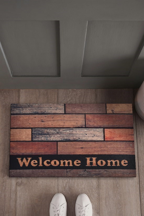 Welcome Home 45X70 Cm İç Ve Dış Kapı Önü Paspası-23499