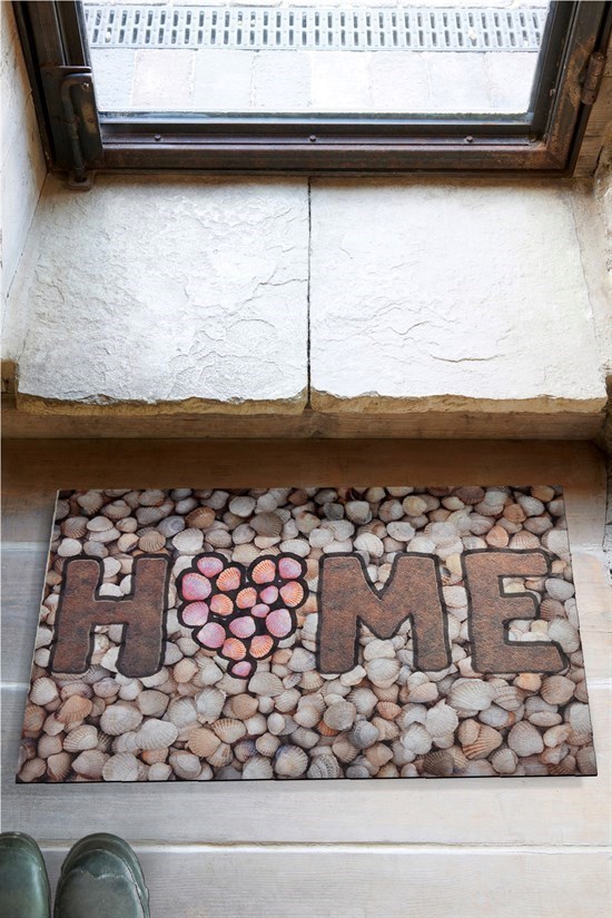 Home Stone 45X70 Cm İç Ve Dış Kapı Önü Paspası-21623