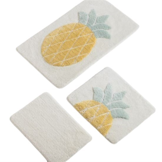 Ananas 3 Lü Set Banyo Halısı-20223