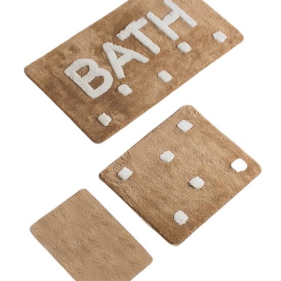 Bath 3Lü Set Banyo Halısı-20334