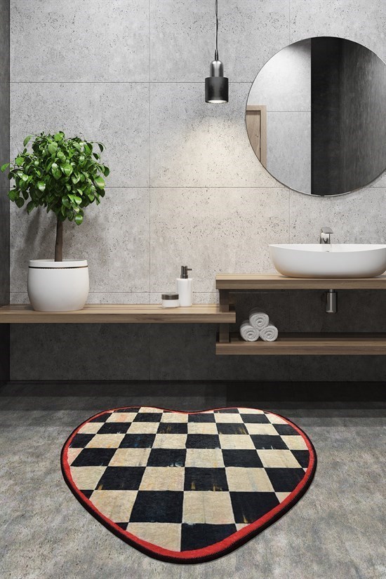 Kate Djt 100X100 Cm Banyo Halısı, Paspas-21834