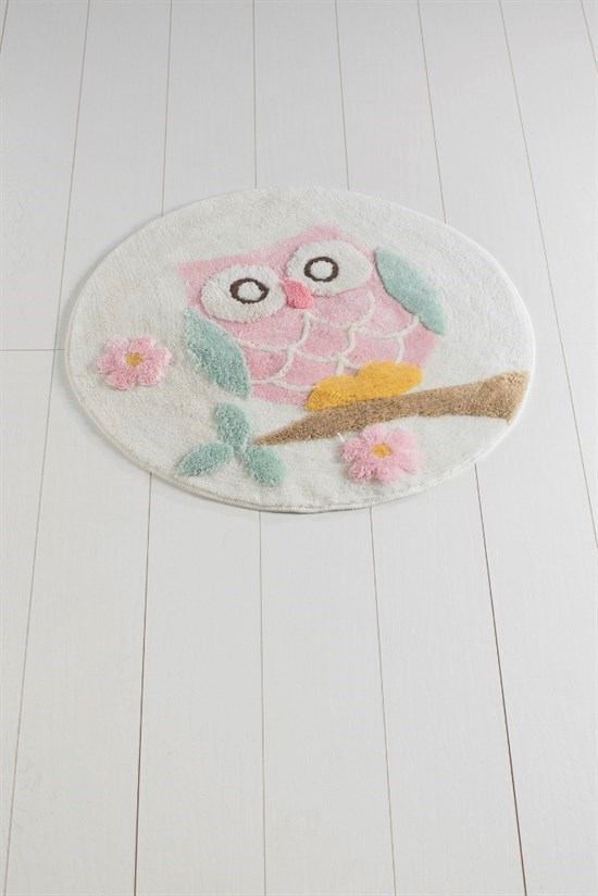 Owl Ekru Banyo Halısı-22590