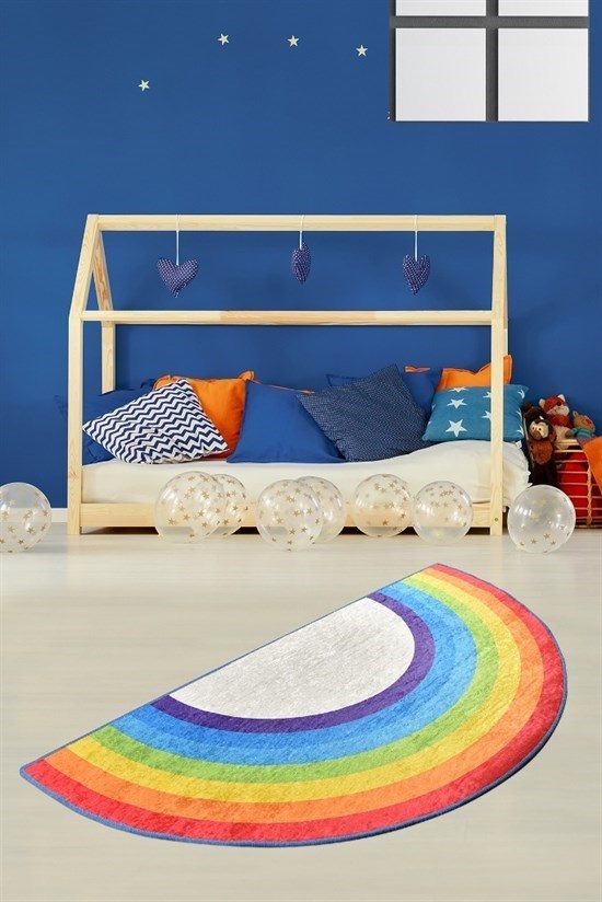 Raınbow 85X160 Cm Çocuk Ve Bebek Halısı-22893