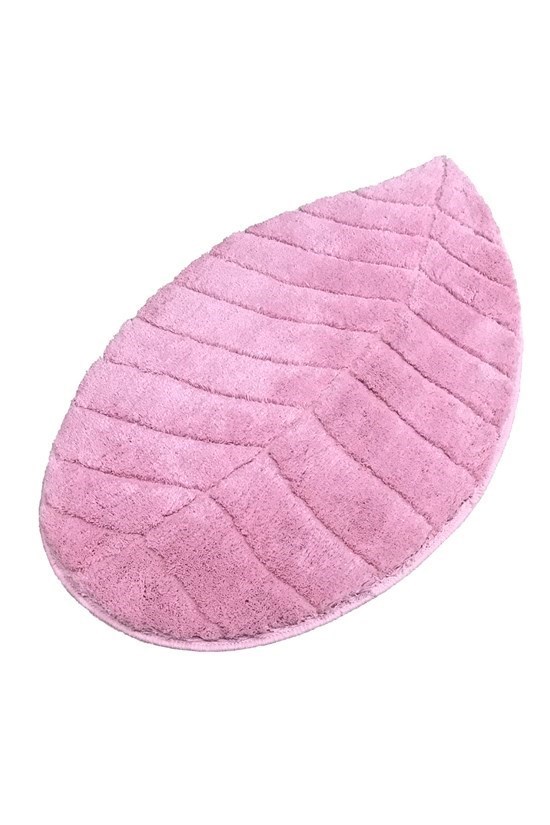 Jungle Leaf Pembe 60X100 Cm Banyo Paspası-21806