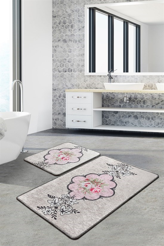 Rosas Djt 2 Li Set Banyo Paspası Klozet Takımı-23019