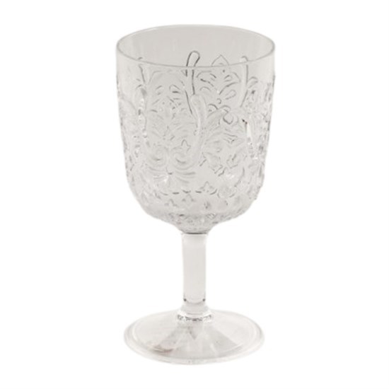 Sc Elmıra 8 Lı Akrılıc Şeffaf Goblet Set - 34796