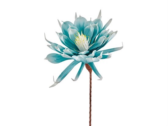Mavi Yapay Çiçek-100 - 35792